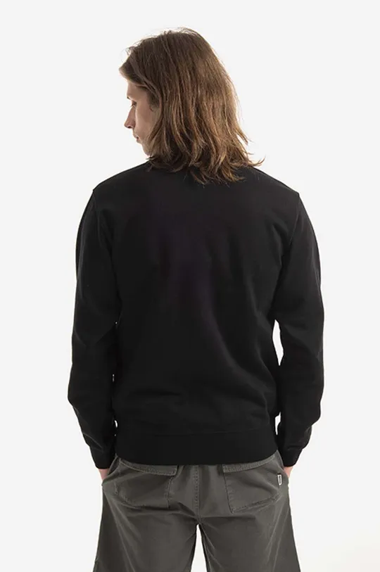 Bavlněná mikina Evisu Sweatshirt With Seagull Print 2EABSM1SW321XXCT BLACK  100 % Bavlna