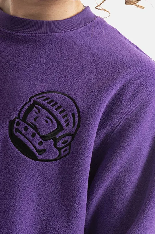 violet Billionaire Boys Club cotton sweatshirt Fleece Astro Crewneck