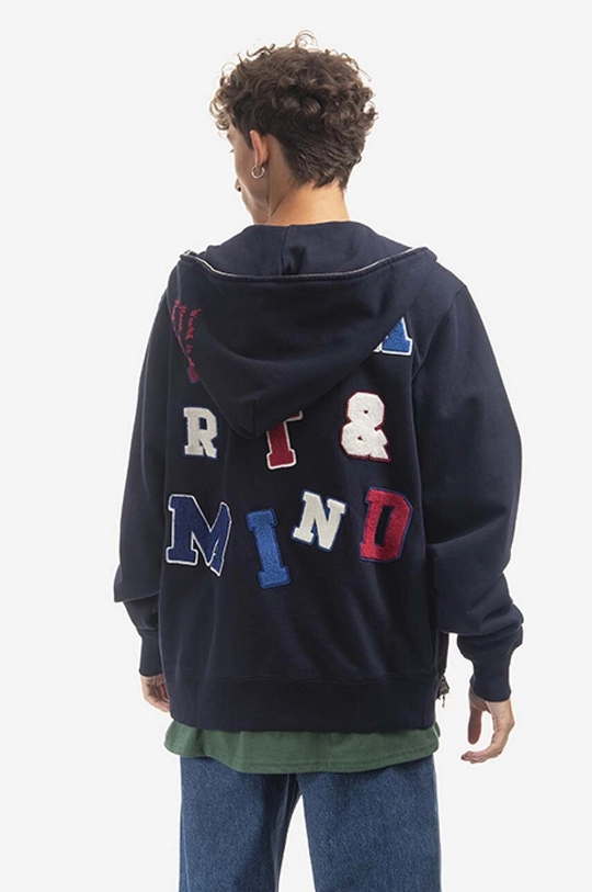 Billionaire Boys Club bluza bawełniana Heart And Mind Zip Through Hood 100 % Bawełna