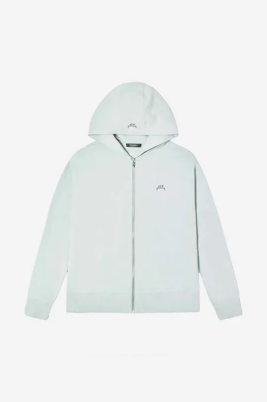 sivá Bavlnená mikina A-COLD-WALL* Brutalist Zip Hoodie