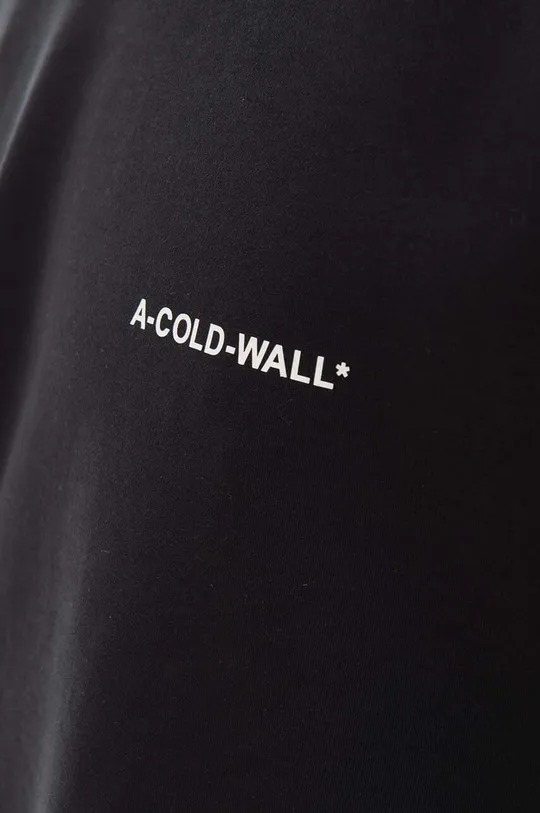 μαύρο Βαμβακερή μπλούζα A-COLD-WALL* Polygon Technical Crewneck