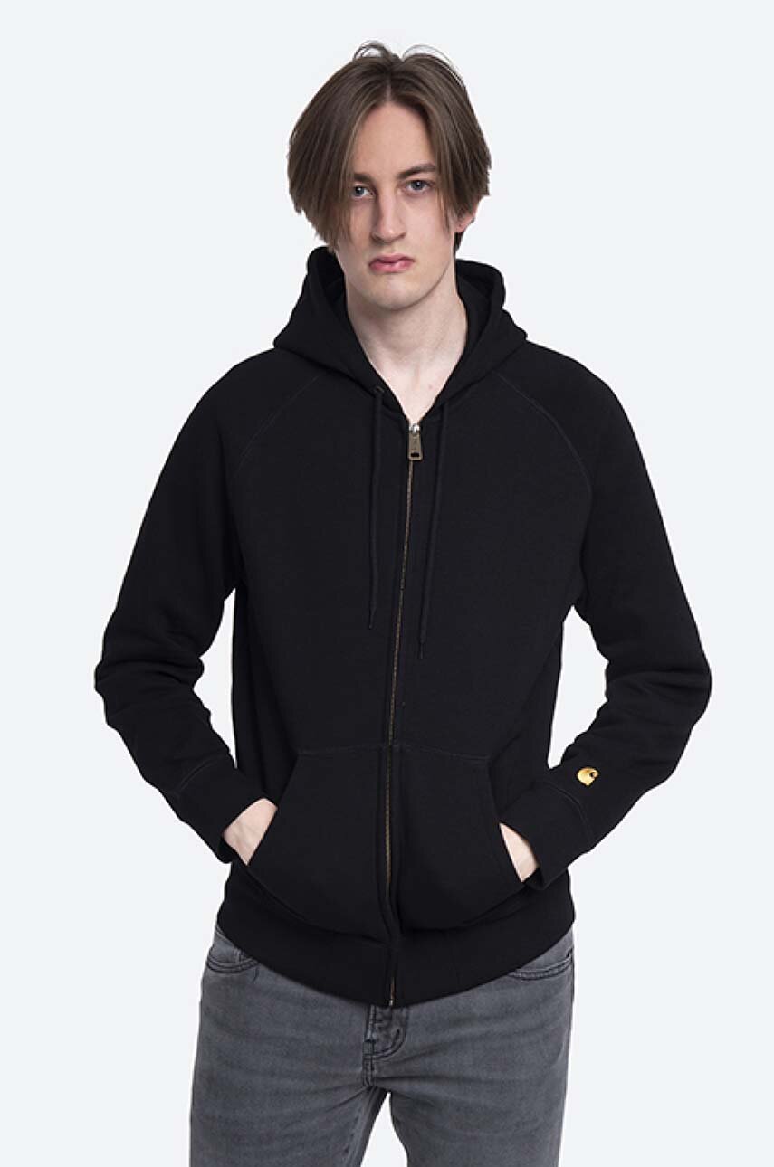 black Carhartt WIP sweatshirt Chase Men’s