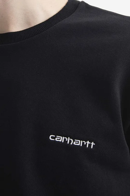 negru Carhartt WIP bluză Script Embroidery