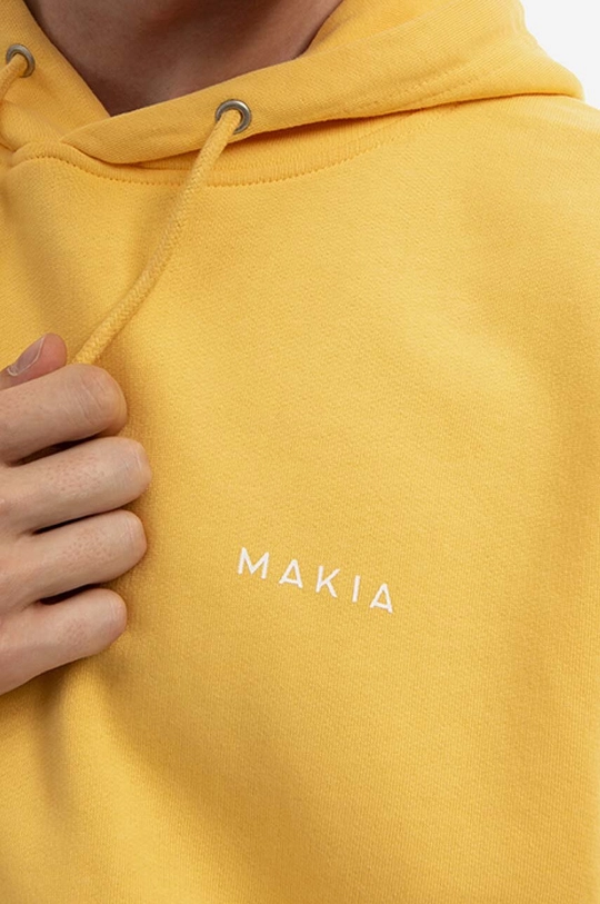 yellow Makia cotton sweatshirt