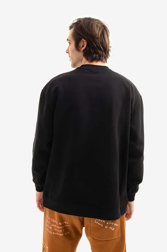PLEASURES sweatshirt Faith Crewneck  65% Cotton, 35% Polyester