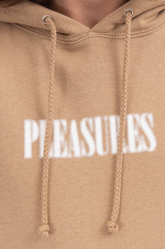 brown PLEASURES sweatshirt