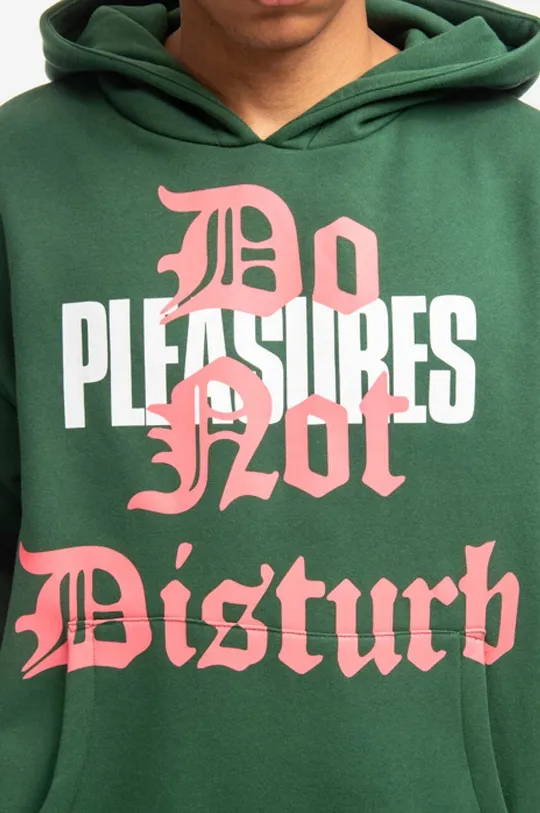 green PLEASURES sweatshirt Do Not Disturb Hoodie