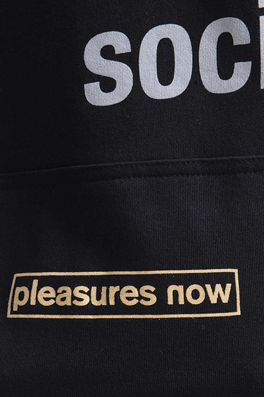 Μπλούζα PLEASURES Internet Hoody P21F050-BLACK Ανδρικά