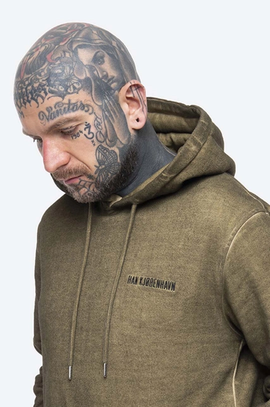 verde Han Kjøbenhavn hanorac de bumbac Casual Hoodie