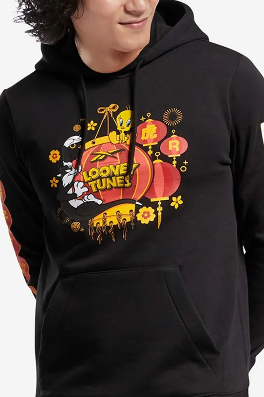 black Reebok Classic sweatshirt Looney Tunes