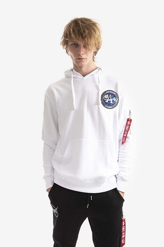 white Alpha Industries sweatshirt Men’s