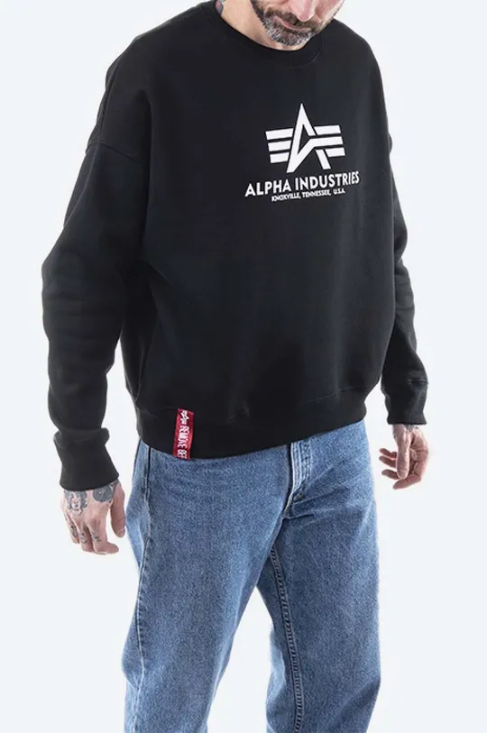 Alpha Industries bluză Basic OS Sweater De bărbați