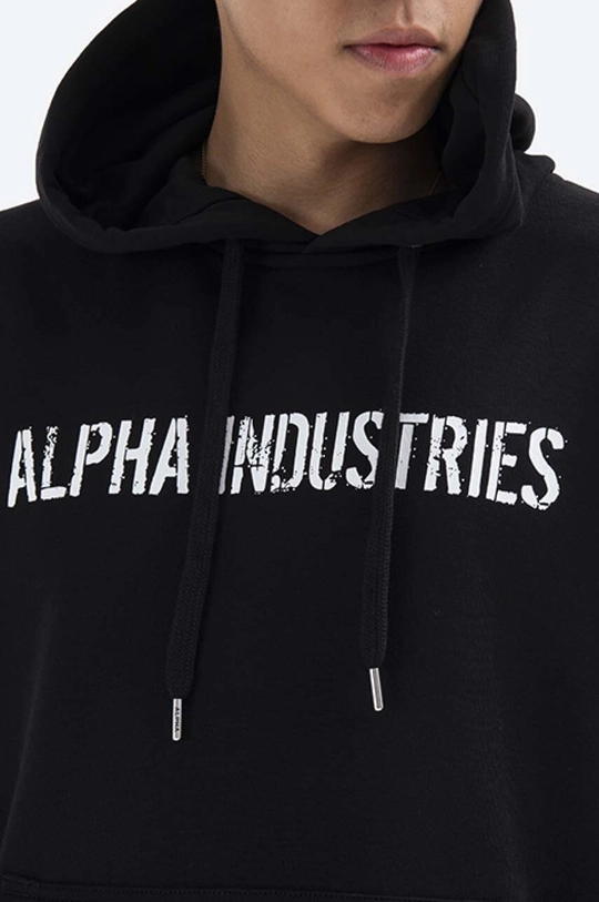 negru Alpha Industries bluză bluză Alpha Industries RBF Moto Hoody 116337 03