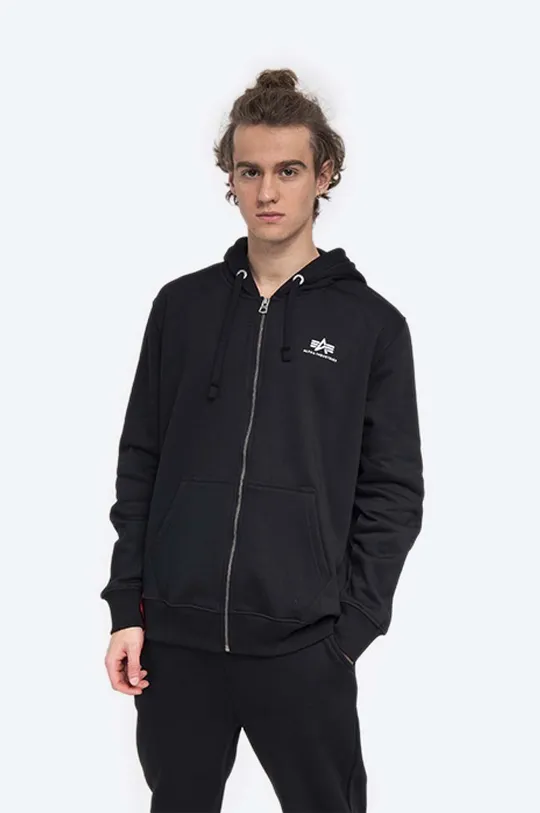 Pulover Alpha Industries črna