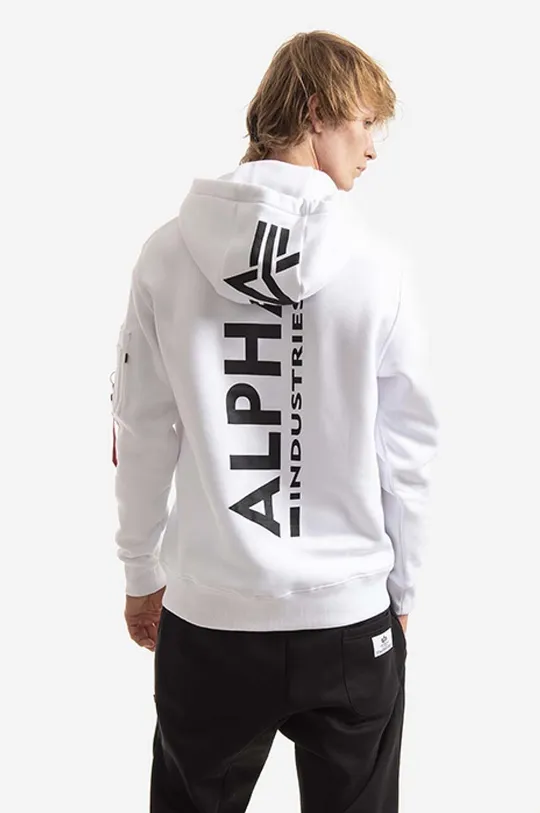 Alpha Industries sweatshirt  80% Cotton, 20% Polyester