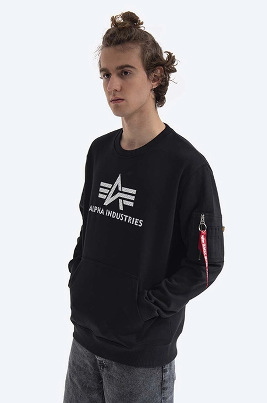 Alpha Industries bluză bluză Alpha Industries 3D Logo Sweater 128302 03