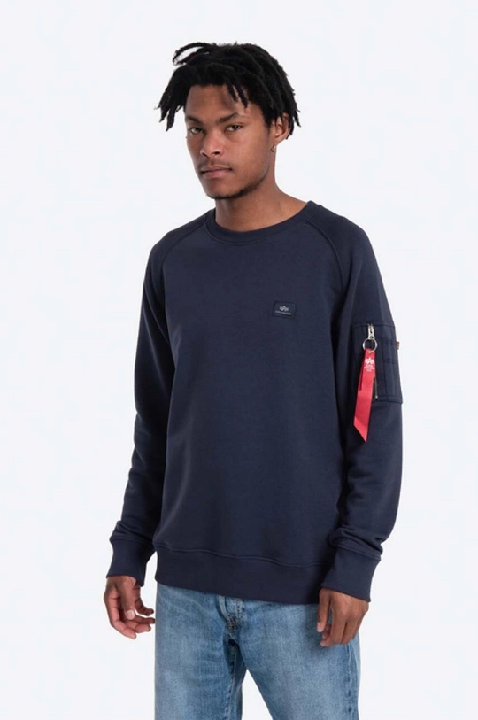 bleumarin Alpha Industries bluză bluză Alpha Industries X-Fit Sweat De bărbați