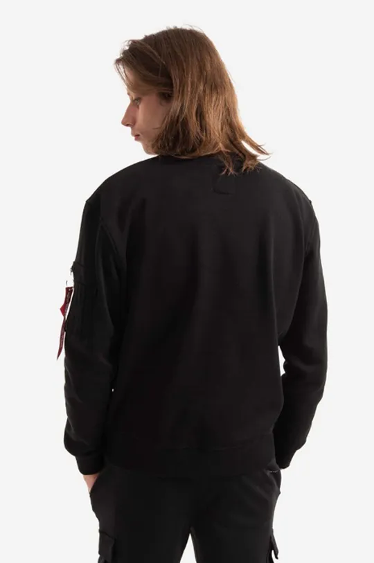 Alpha Industries sweatshirt  80% Cotton, 20% Polyester