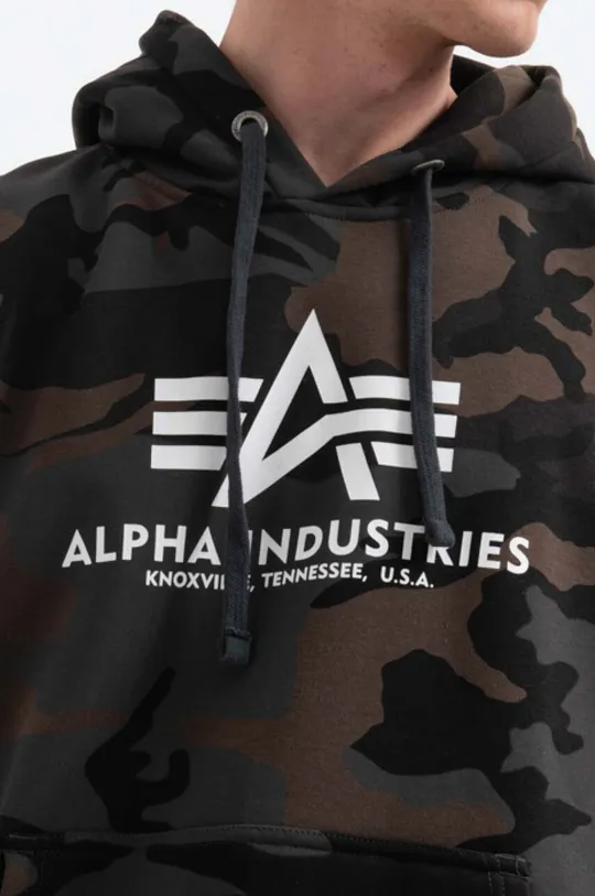 green Alpha Industries sweatshirt