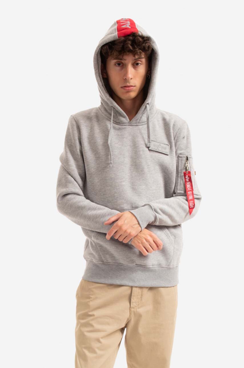 gray Alpha Industries sweatshirt Men’s