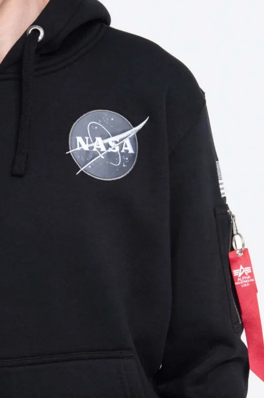 μαύρο Μπλούζα Alpha Industries Space Shuttle