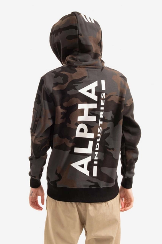 Alpha Industries bluză  80% Bumbac, 20% Poliester