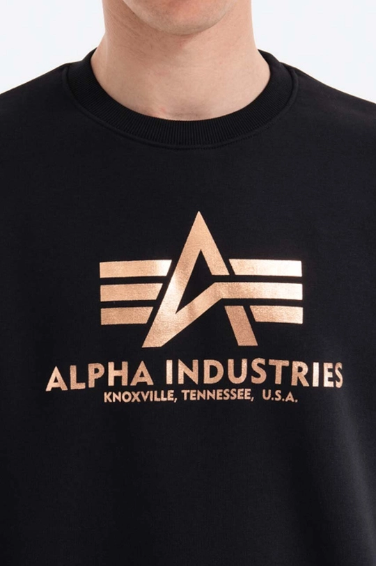 černá Mikina Alpha Industries