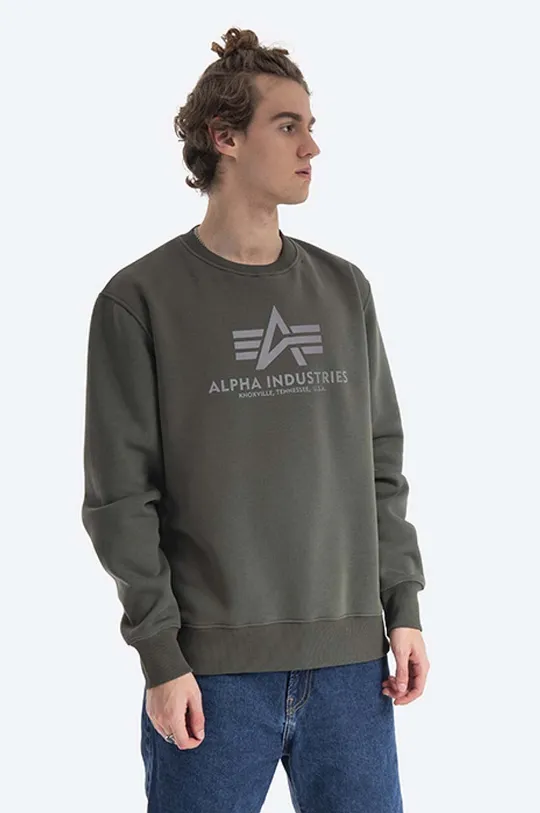 green Alpha Industries sweatshirt Men’s