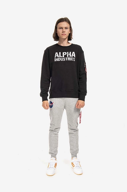 Суичър Alpha Industries черен