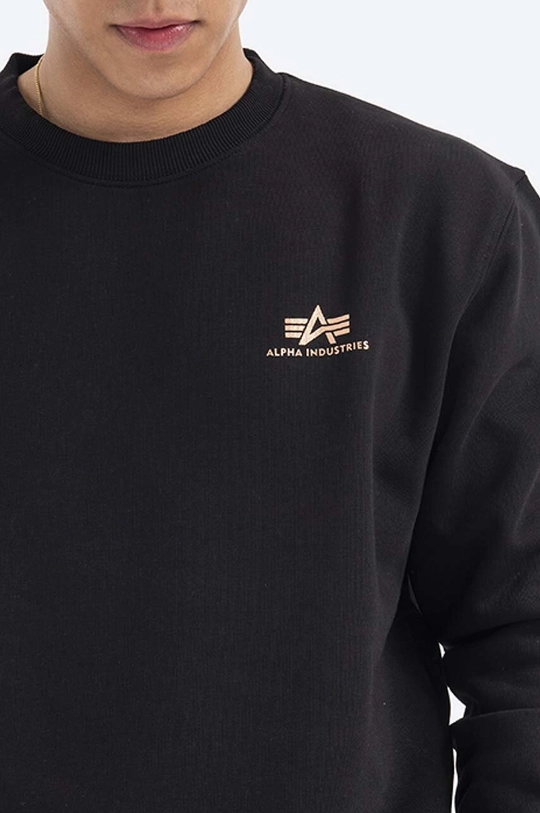 black Alpha Industries sweatshirt