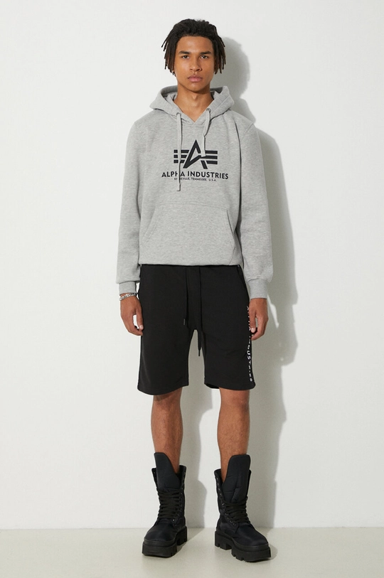 Суичър Alpha Industries Basic Hoody 178312.17 сив AA00