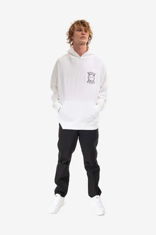 Diadora cotton sweatshirt x Paura Logo Hoodie  100% Cotton