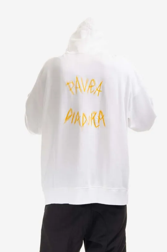 λευκό Βαμβακερή μπλούζα Diadora x Paura Logo Hoodie