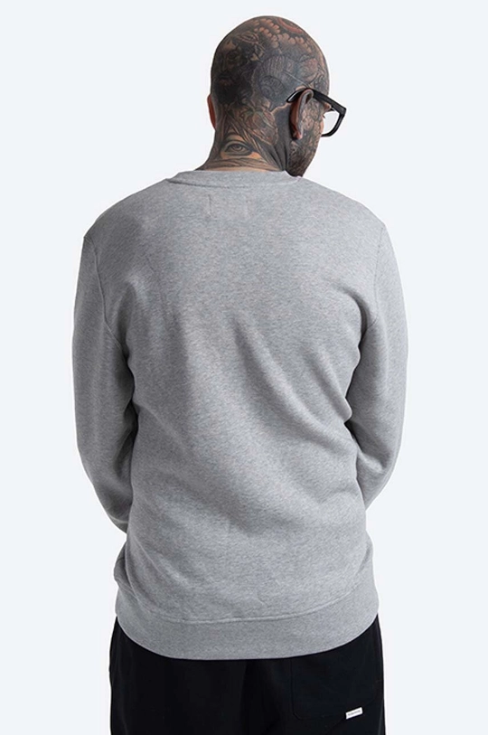 Памучен суичър Wood Wood Tye Sweatshirt 10135606-2424 GREY MELANGE 100% органичен памук