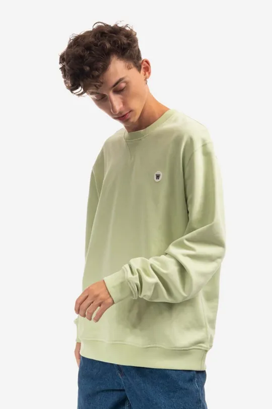 green Wood Wood cotton sweatshirt Tye Double A Men’s