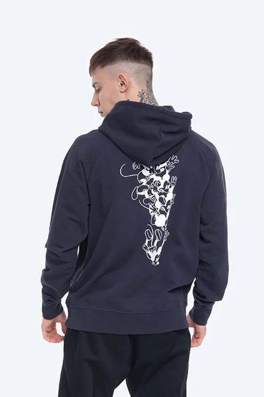 Wood Wood bluza bawełniana x Disney Fred Hoodie 100 % Bawełna organiczna