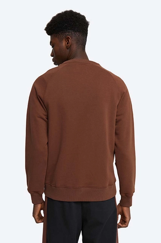 Wood Wood cotton sweatshirt Arthur x Fila brown