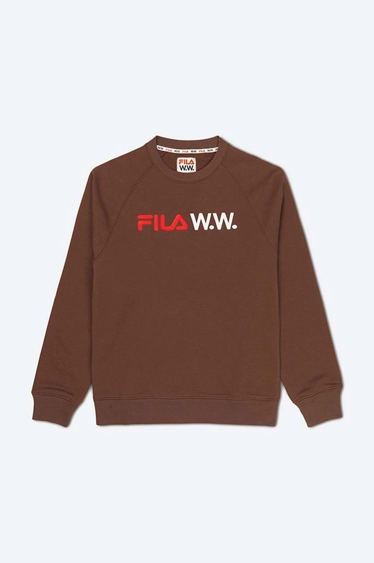 Wood Wood bluza bawełniana Arthur x Fila 100 % Bawełna