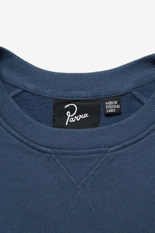 blue by Parra cotton sweatshirt