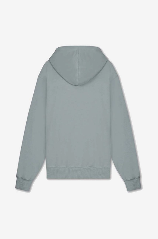 modrá Bavlněná mikina Filling Pieces Core Hoodie Lead