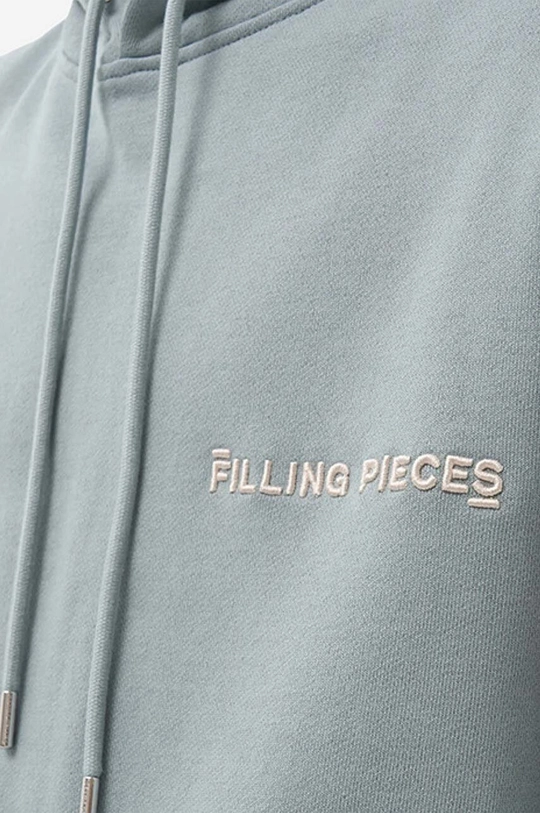 Βαμβακερή μπλούζα Filling Pieces Core Hoodie Lead Ανδρικά