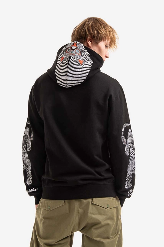 Maharishi cotton sweatshirt Maharishi 8031 BLACK  100% Organic cotton