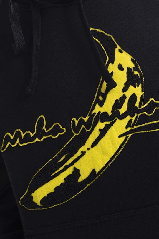 чёрный Хлопковая кофта Maharishi Banana x Warhol