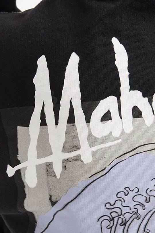μαύρο Βαμβακερή μπλούζα Maharishi Tiger x Warhol