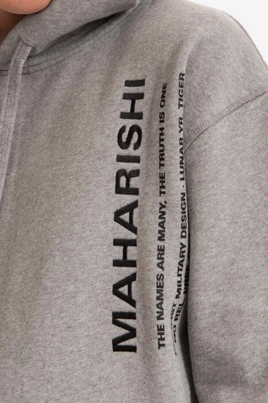 gray Maharishi cotton sweatshirt Miltype