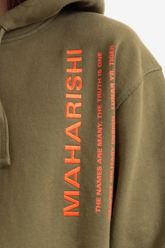 green Maharishi cotton sweatshirt Miltype