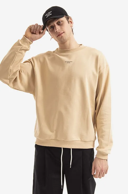 brown Drôle de Monsieur cotton sweatshirt Le Sweatshirt Men’s