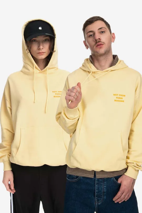yellow Drôle de Monsieur cotton sweatshirt Men’s