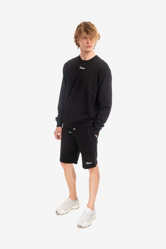 CLOTTEE cotton sweatshirt black