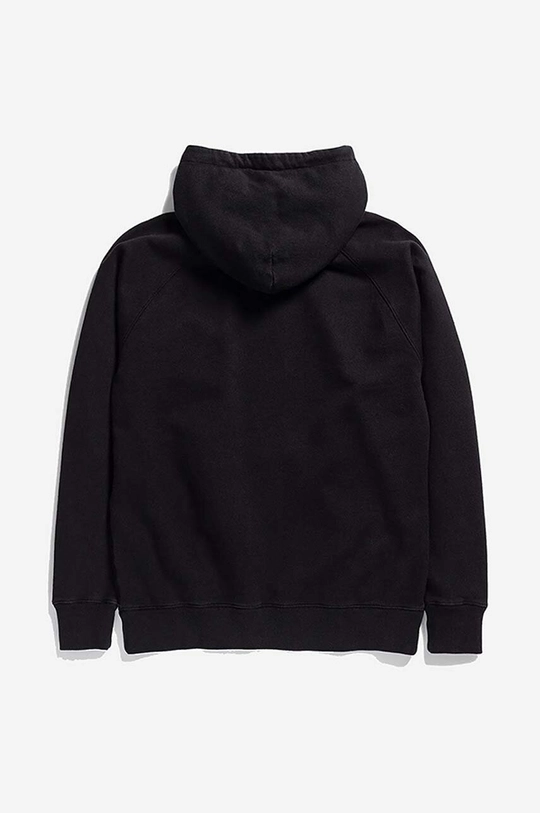 Βαμβακερή μπλούζα Norse Projects Kristian Tab Series Hood μαύρο